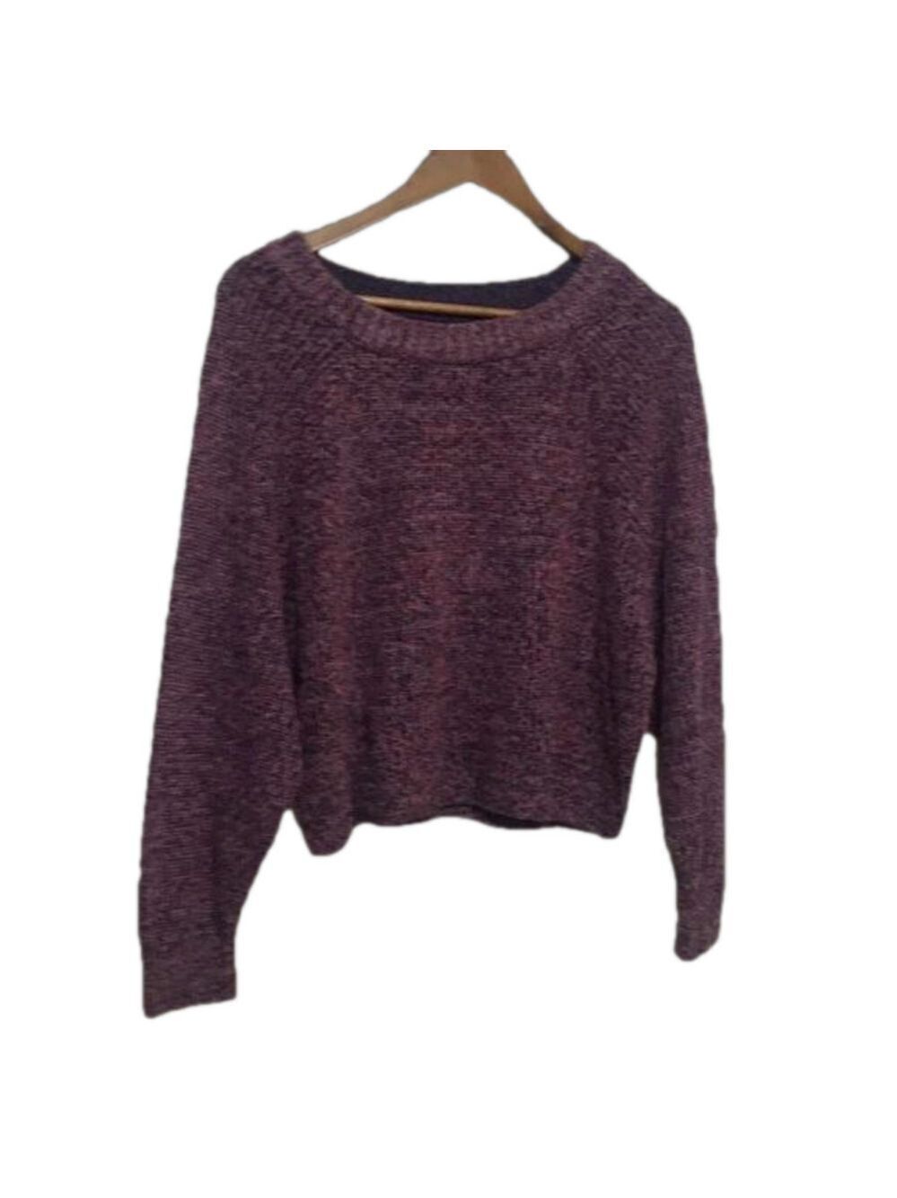 NWT Express Cropped Knitted Sz Large Sweater